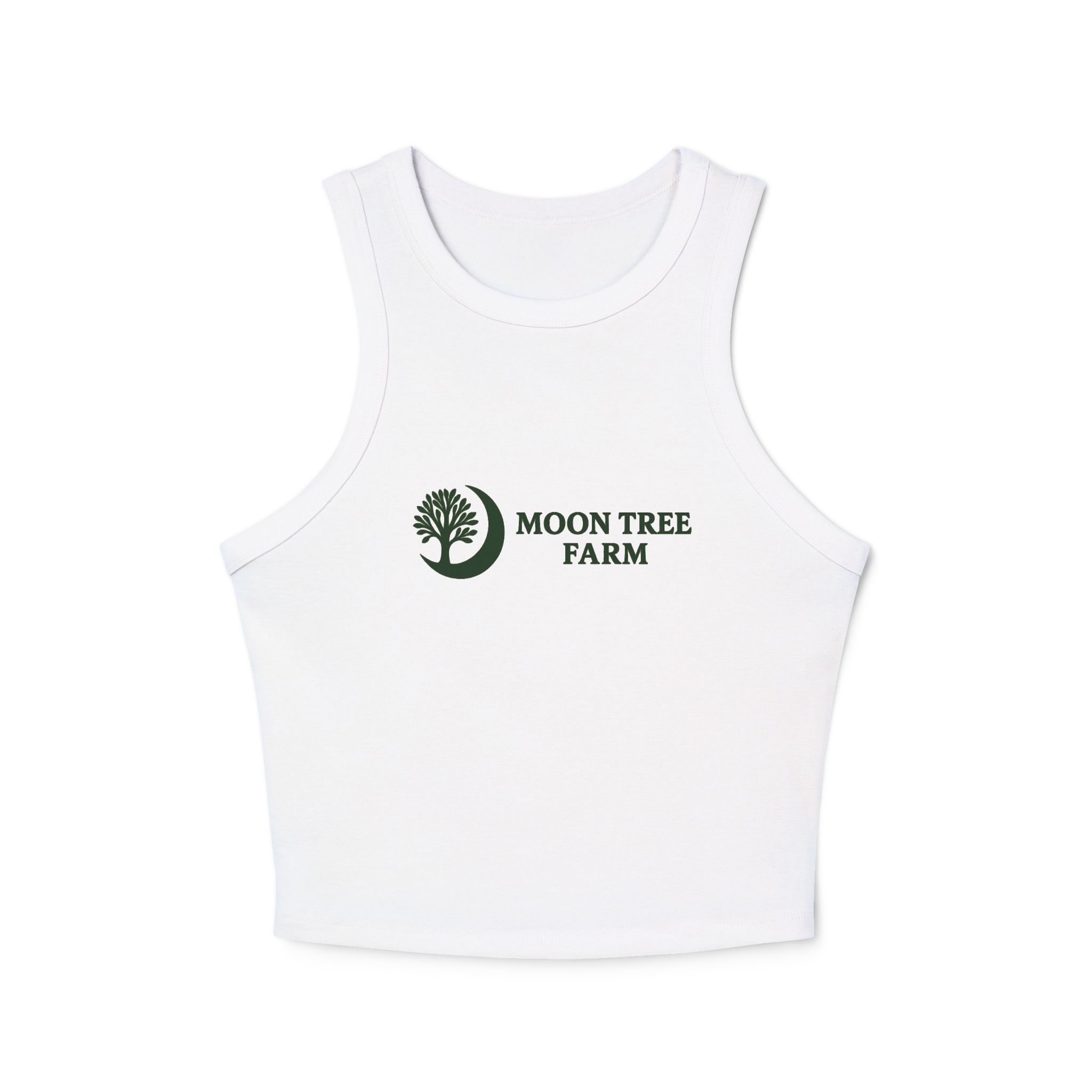 Moon Tree Farm Tank Top – 'My Soap Is Goat Milk' Graphic Racer Tank - Image 2