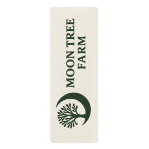 Moon Tree Farm Rubber Yoga Mat — Non-Slip Eco-Friendly Practice Mat