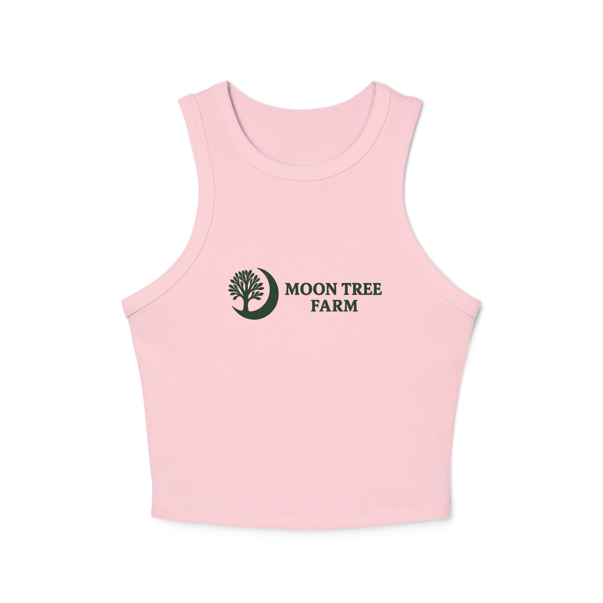 Moon Tree Farm Tank Top – 'My Soap Is Goat Milk' Graphic Racer Tank - Image 8