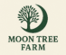 Moon Tree Farm logo featuring a crescent moon and tree symbol representing the farm.
