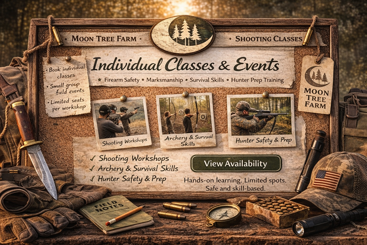 Individual classes and events