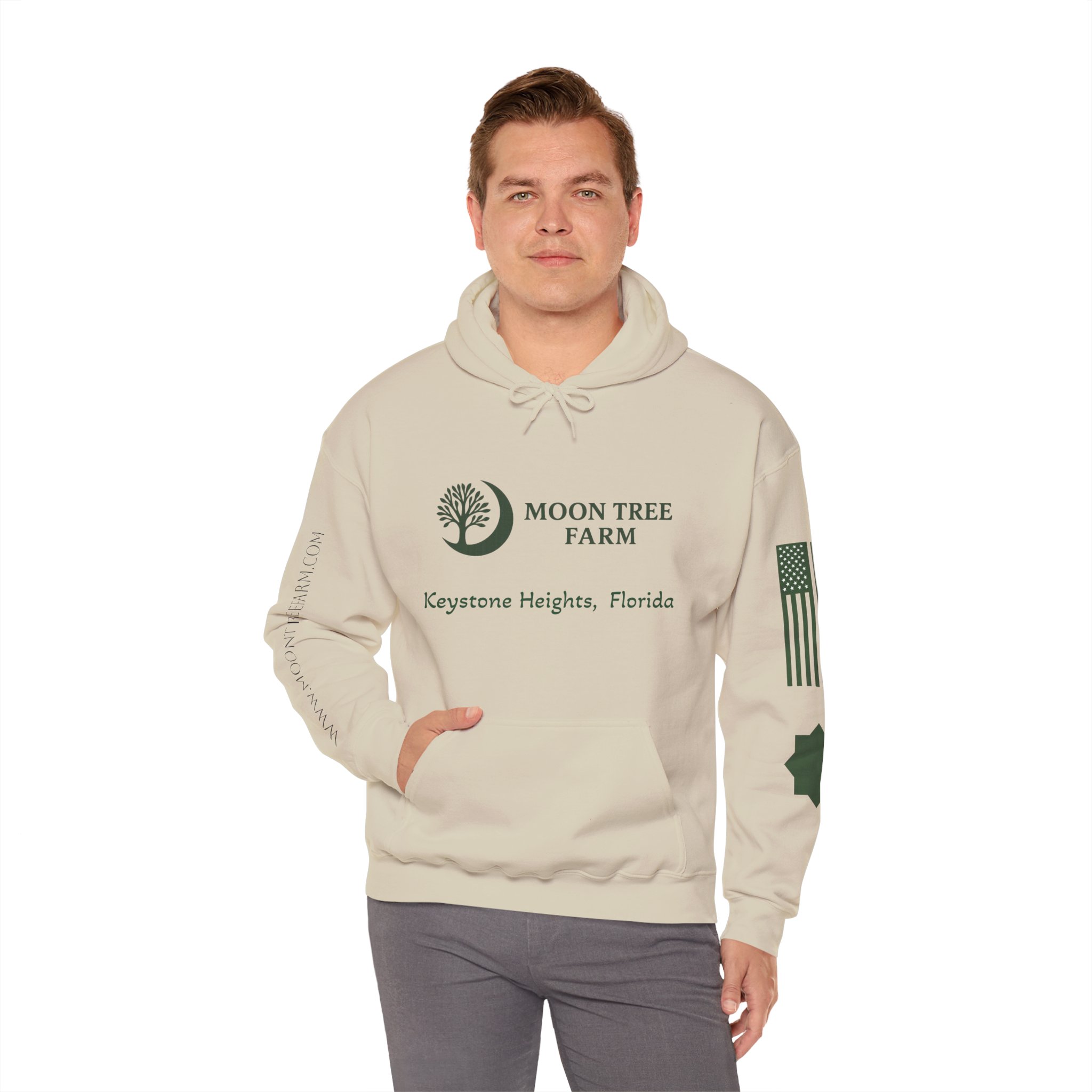 Moon Tree Farm logo hoodie | My Soap Is Goat Milk sweatshirt - Image 3