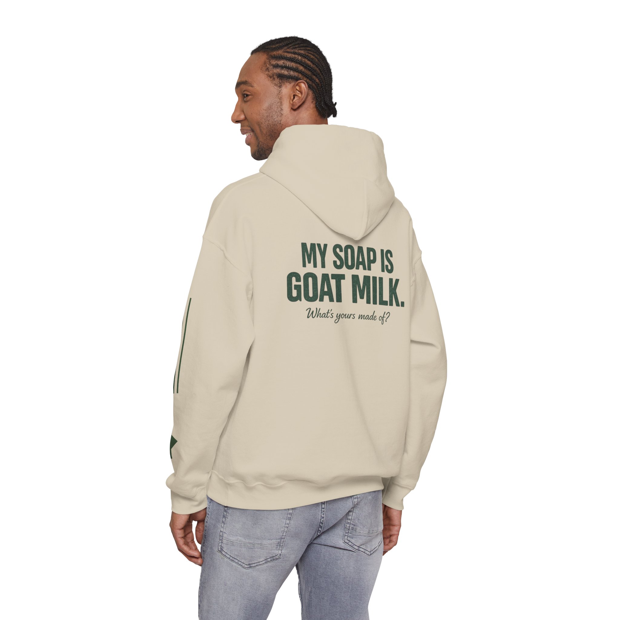 Moon Tree Farm logo hoodie | My Soap Is Goat Milk sweatshirt - Image 2