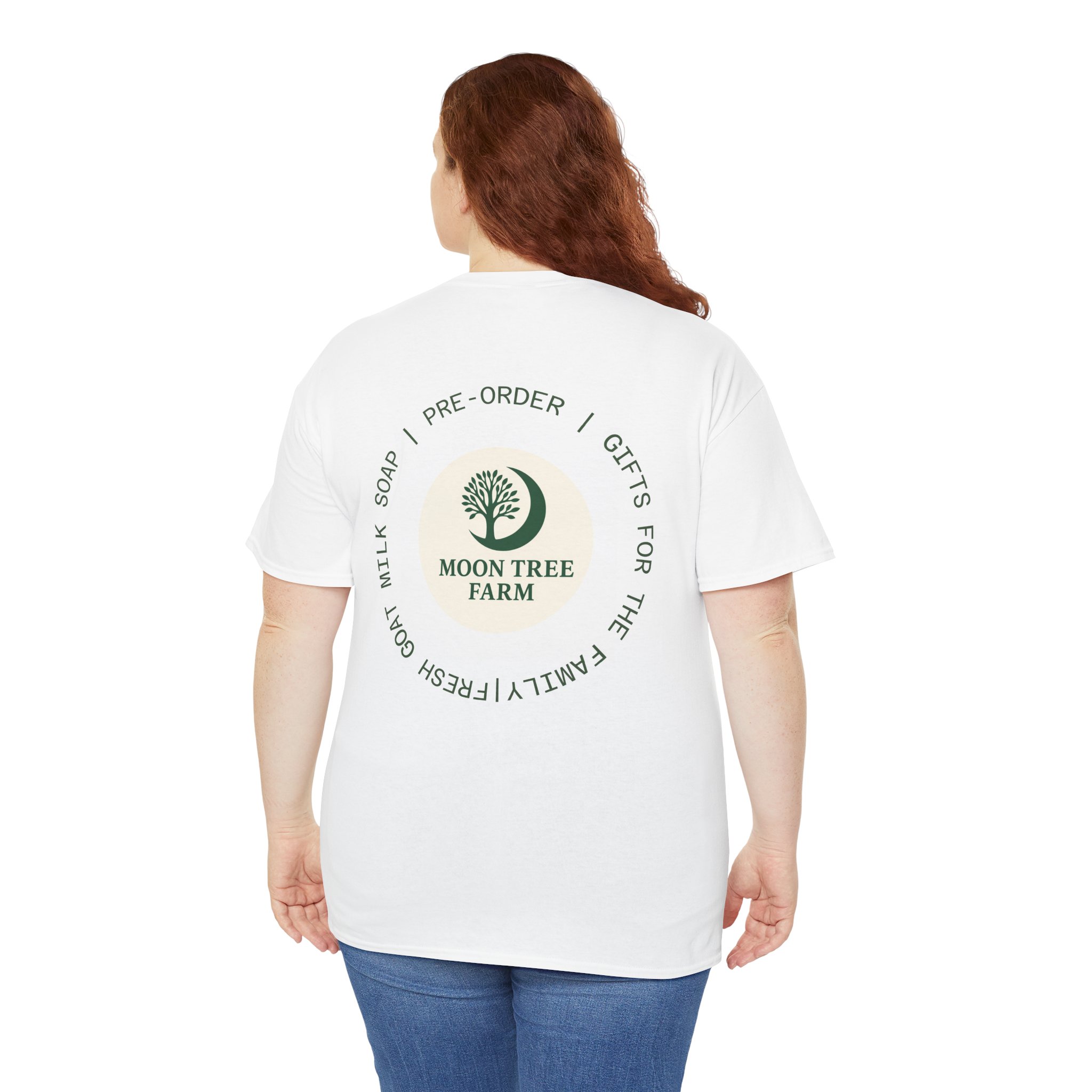 Moon Tree Farm Logo Tee — Organic Farm Logo T-Shirt (Moon Tree Farm) - Image 2