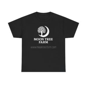 Moon Tree Farm Graphic Tee — Vintage Botanical Moon & Tree Design