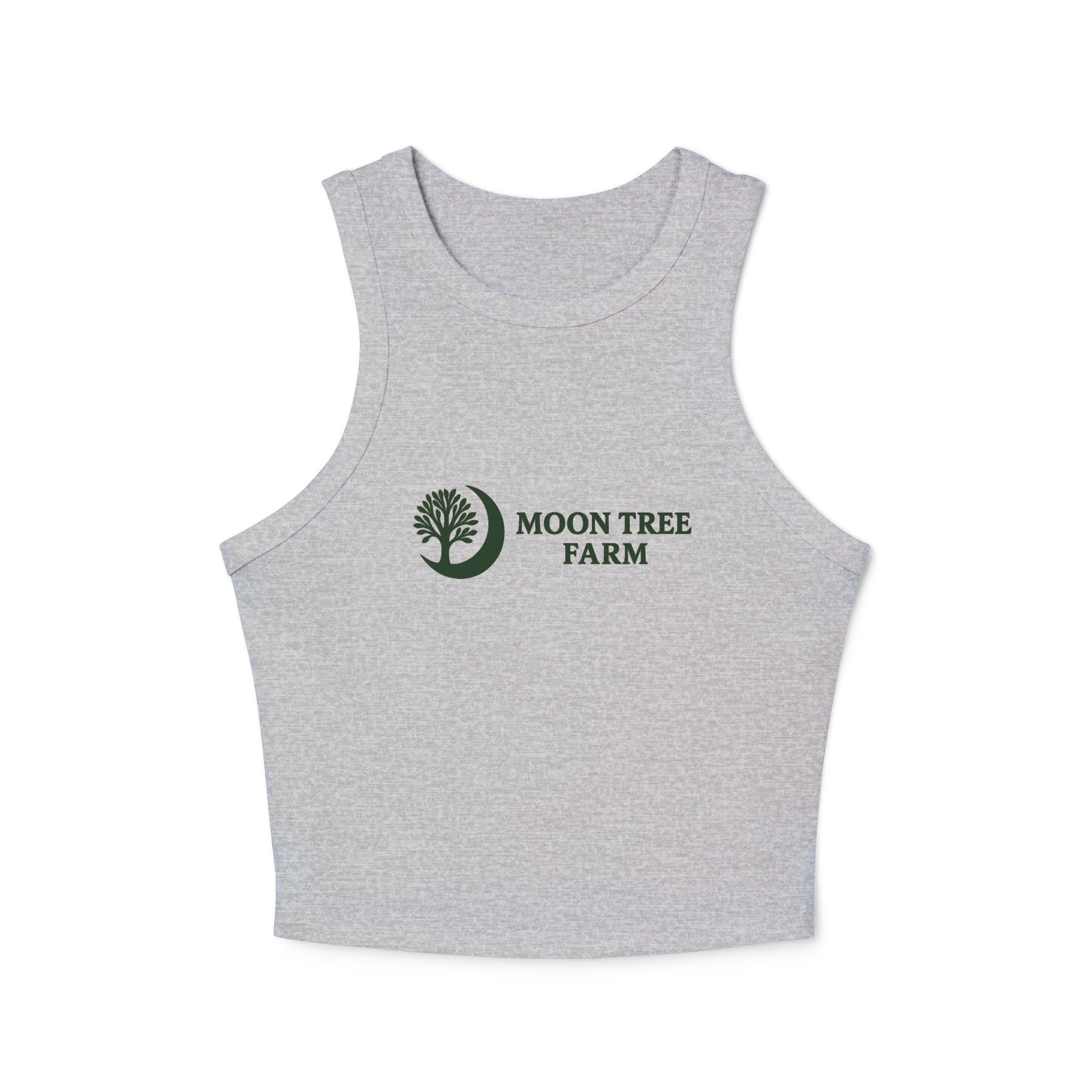 Moon Tree Farm Tank Top – 'My Soap Is Goat Milk' Graphic Racer Tank - Image 5