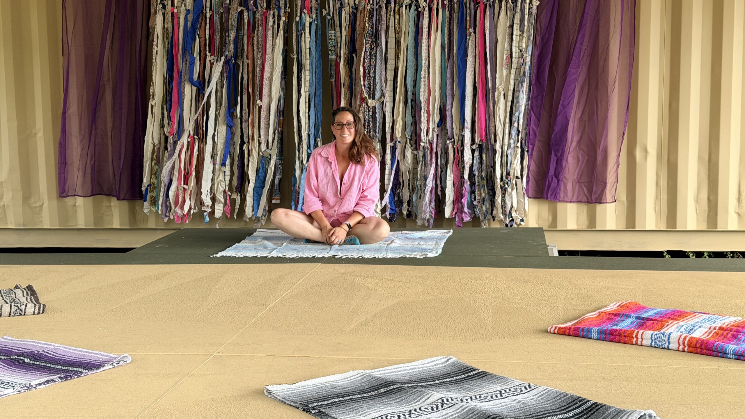 Moon Tree Farm yoga pavilion